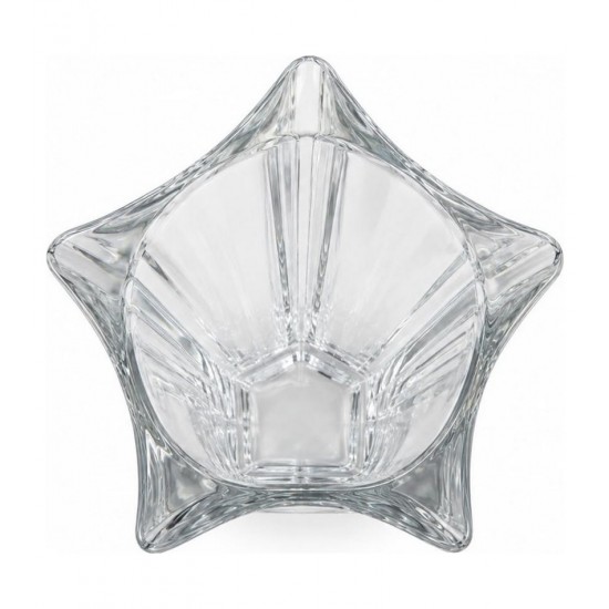 Vaso de Vidro 28cm Adely Crystal
